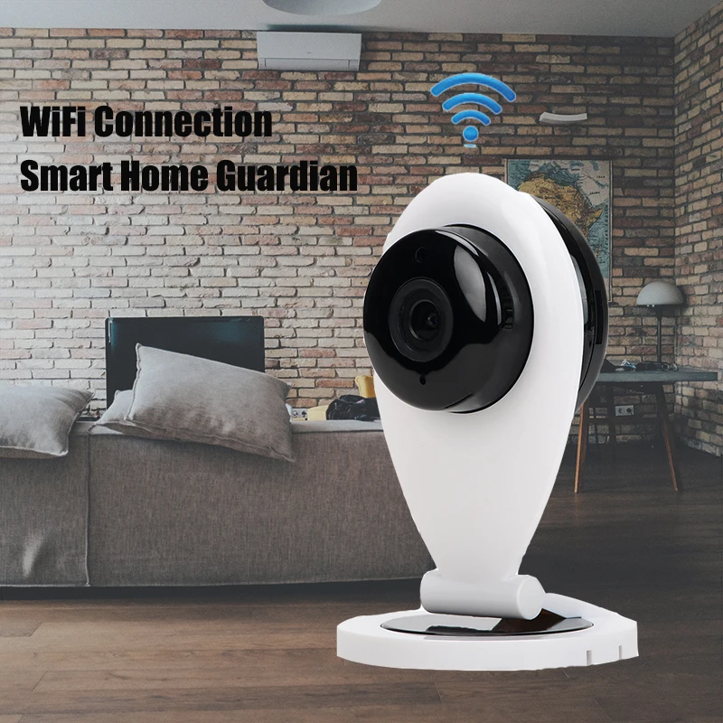 Смарт Wi Fi компактная камера видеонаблюдения HD 720 P Беспроводной охранных P2P IP