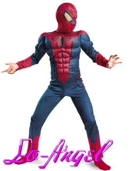 

Children Kids Boys Spiderman Superhero Muscle Cosplay Costume Fancy Dress Birthday Gift