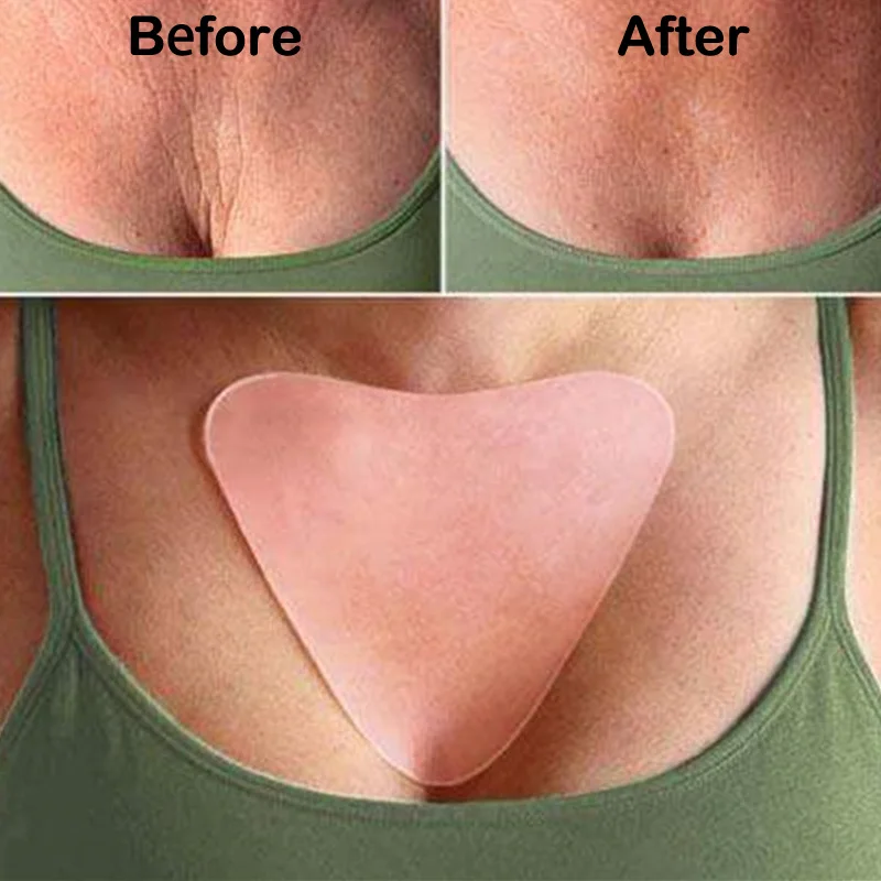 Маска против морщин на груди для предотвращения и устранения морщин, Класс силикона, уход за кожей, защита от морщин, 1 шт
