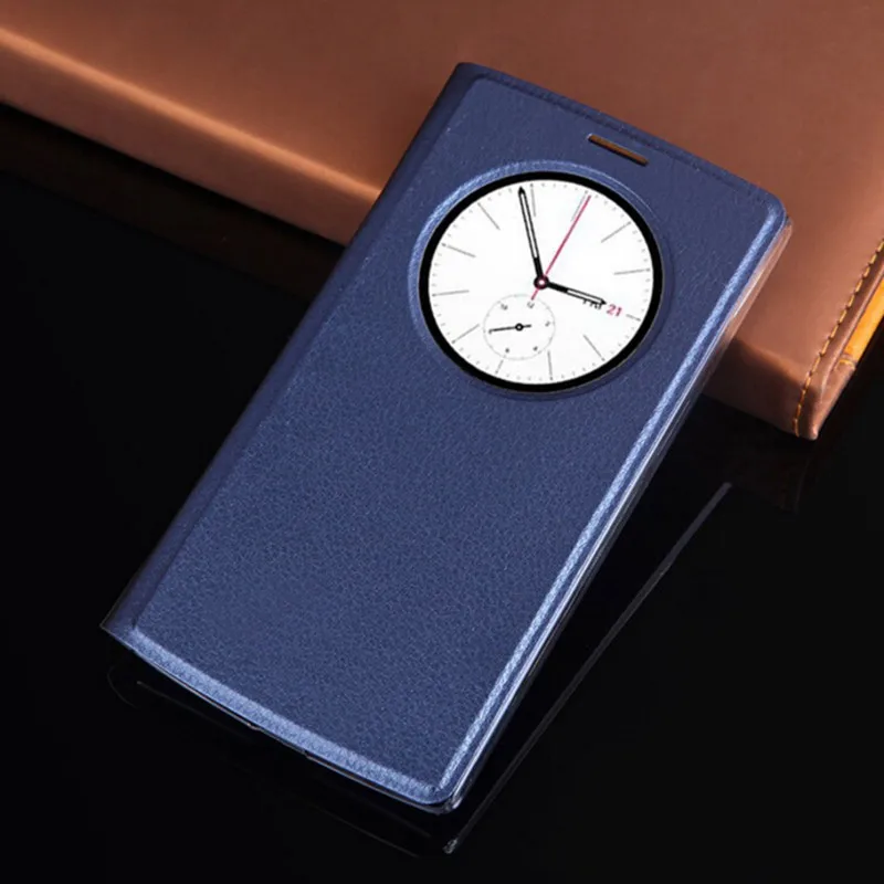 

Smart View Shell Auto Sleep Wake Up Sleeve Bag Leather Case Flip Cover Holster Mask For LG G4 Beat / G4 S / G4s H731 H735 H736