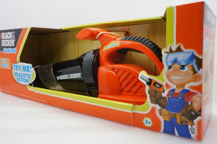 HSB-toys BLACK & DECKER Junior leaf blower tools try me realistic action  for children best gift - AliExpress