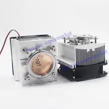 20 Вт 30 Вт 50 Вт 100 Вт светодиодный алюминиевый радиатор вентилятор охлаждения+ 80 градусов 44 мм объектив+ отражения