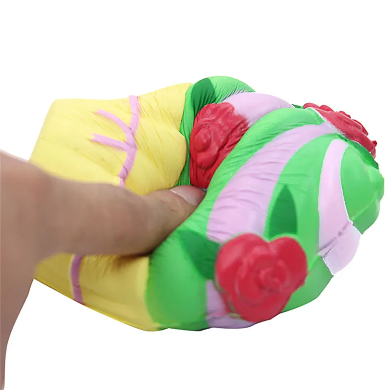 Новый продукт, искусственный цветок мороженое медленный отскок декомпрессии вентиляционные игрушка болотистый подарок для маленьких