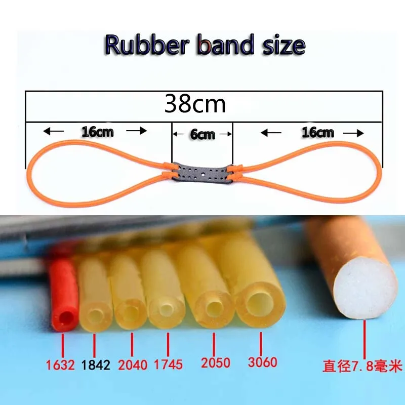 1 шт. натуральный Латекс рогатки резиновый трубчатый ремешок для охоты съемки спорта на открытом воздухе эластичная резинка для рогатки катапульта