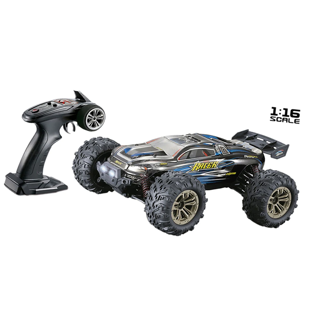 RC Cars 4WD 36KM/H High Speed Racing Car 1/16 Scale Remote Control Monster Truck Off-Road Car Big Foot Electric Power Buggy Toy