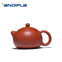 100 мл Исин фиолетовая глина Мини-чайник xishi известный ручной работы натуральный сырой руды Чжу грязи маленький Zisha чайник черный чай чайник для чая улунг подарки