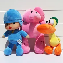 1 шт. 20-30 см Pocoyo Elly Слоники плюшевые Pato утка мягкие игрушки животные куклы