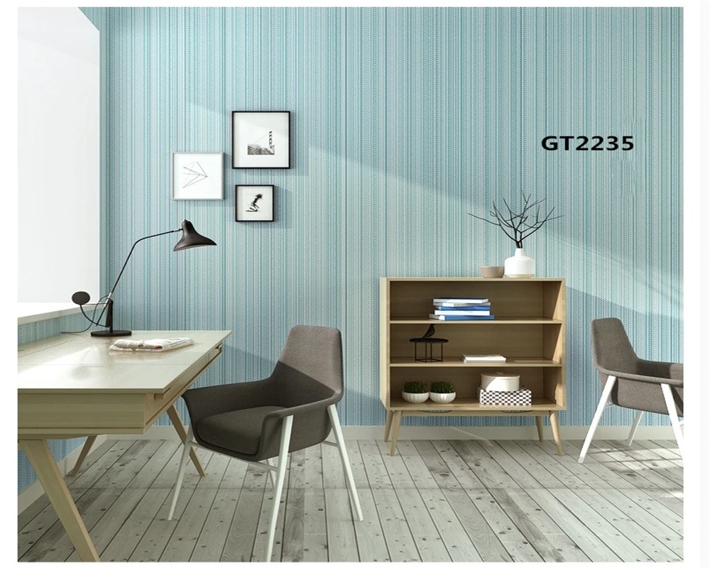 beibehang Plain color simple modern warm living room bedroom vertical stripes nonwoven environmental protection wallpaper behang pncnft drainage ditch strawberry channel of greenhouse environmental protection hydroponic vertical growth system