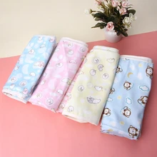 Сменные накладки Многоразовые детские подгузники матрас подгузники для новорождённых случайный узор водонепроницаемый лист пеленальный коврик