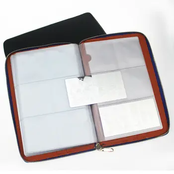 

High quality 120slots Nail Stamp Plate Synthetic Leather Folder/Holders/Cases Nail template album,plate case,sorting plate bag
