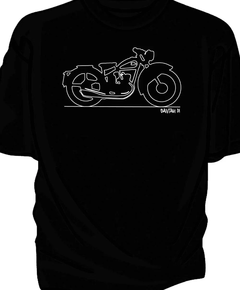 Men 2019 Top Selling Original Sketch Classic Motorcycle T-Shirt, 1949 British Classic Motorcycle Fans Bantam Designer T Shirts Men 2019 Top Selling Original Sketch Classic Motorcycle T-Shirt, 1949 British Classic Motorcycle Fans Bantam Designer T Shirts