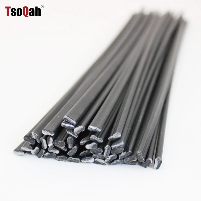

Black PE plastic welding rods electrodes for hot air welder gun auto car bumper repair tools sticks floor soldering