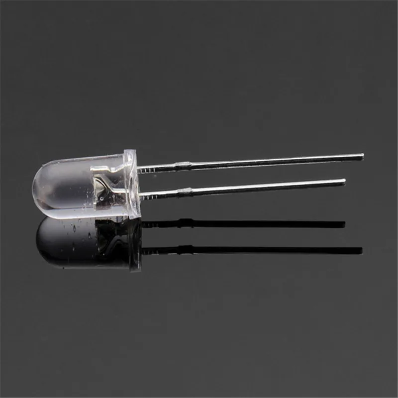 100Pcs 20Ma F5 5mm LED Diode Light Bulb Assorted Kit DIY LEDs Set White