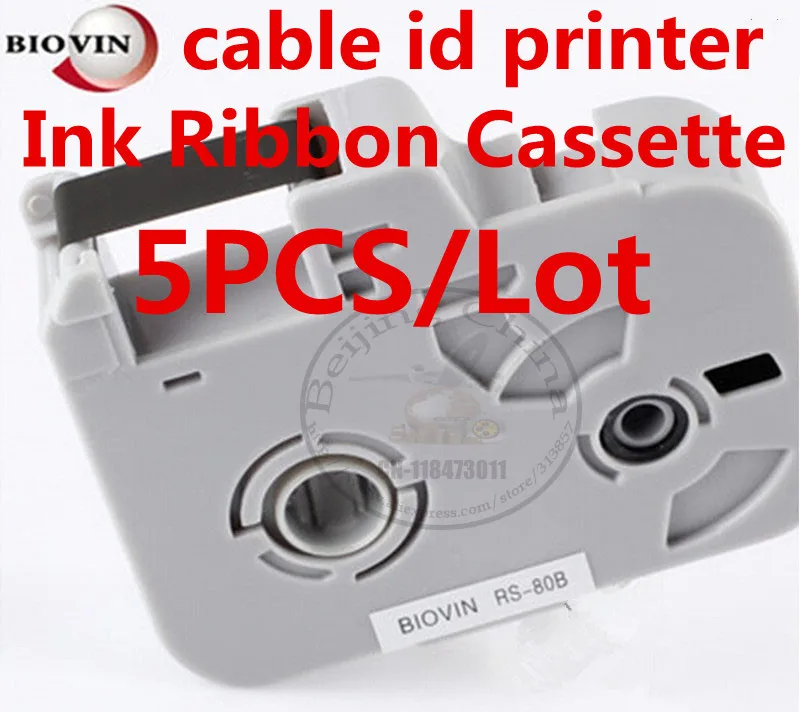 Cable marker ID printer Ink cartridges Ribbon RS 80B Original For