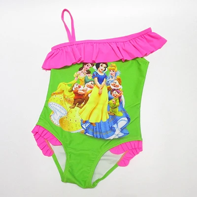 Купальный костюм для девочек, Цельный Детский купальник Эльза и Анна, детский купальный костюм, купальный костюм, пляжная одежда, Летний стиль SW070 - Цвет: sw920