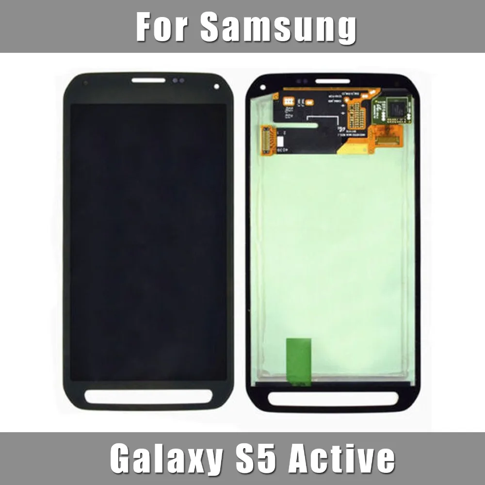 Original LCD Digitizer+Touch Screen Display Assembly For Samsung Galaxy S5 Active G870 G870A