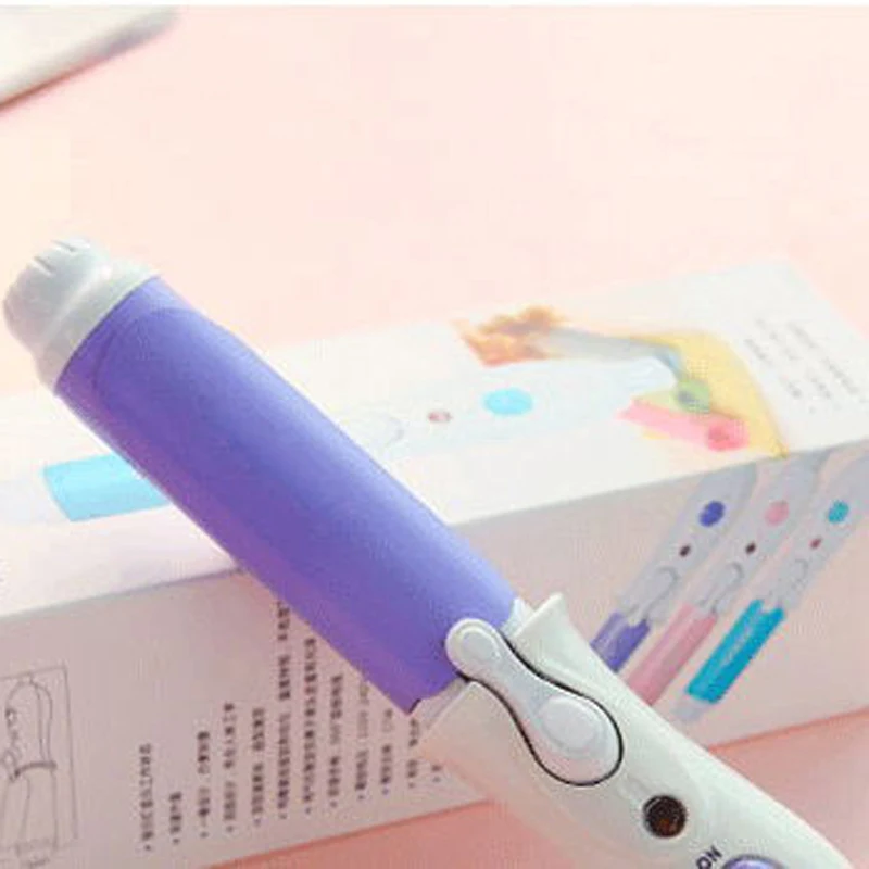 

1pc 110v-240v Mini Hair Curler Bangs Hair Stick Curler Electric Hair Curler Brush Roll Bar