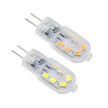 1 шт. G4 светодиодный двухконтактный светильник-кукуруза, 3 Вт эквивалентная Замена 25 Вт галогенная лампа переменного тока 220-240 В переменного тока/постоянного тока 12 В люстра светильник источник