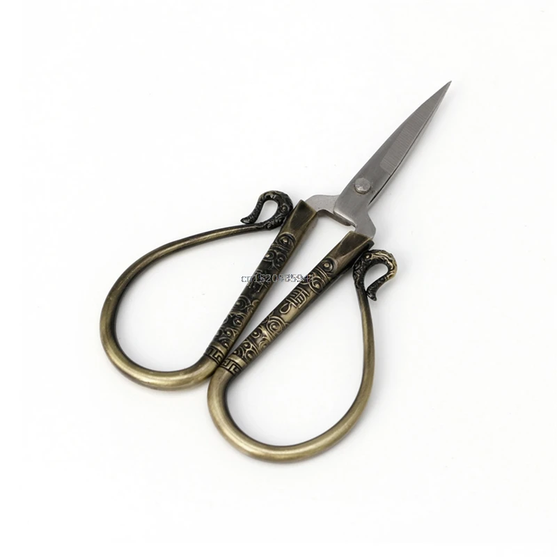 

Stationery Scissors Floral Scissors Stainless Steel European Vintage Sewing Shears DIY Tools