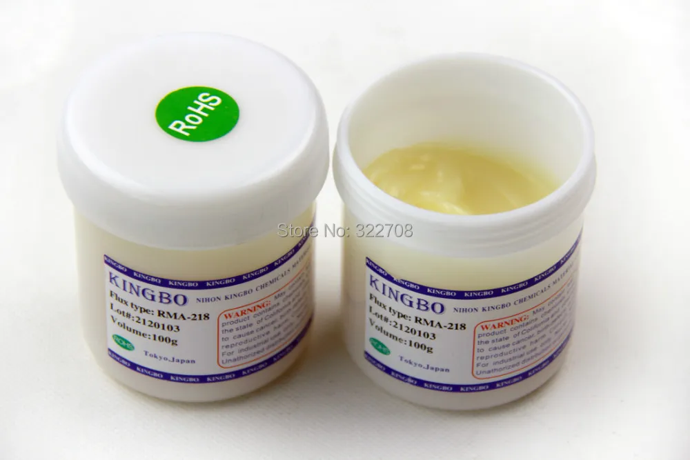 

Factory shipping KINGBO bga flux cream solder used to paste lead-free solder paste notebook 100g