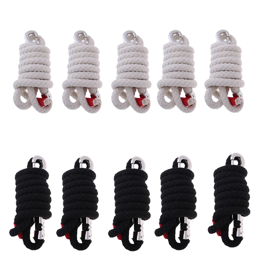 14mm Equestrian Horse Riding Lead Ropes Halters Cotton Weave Reins