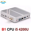 Fanless 4K HTPC TV Box Nuc Computer Barebone Mini PC I5 4200u with Intel Core i5 4200U Max 16G RAM 512G SSD 1TB HDD Windows 10 ► Photo 1/6