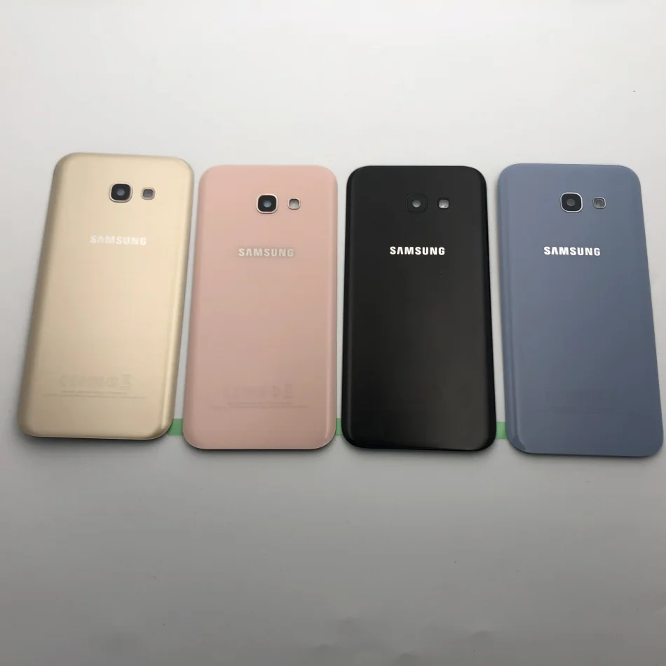 Оригинальное заднее стекло для samsung Galaxy A3, A5, A7, A320, A520, A720, задняя крышка для батареи, стеклянный чехол для задней двери, корпус, замена