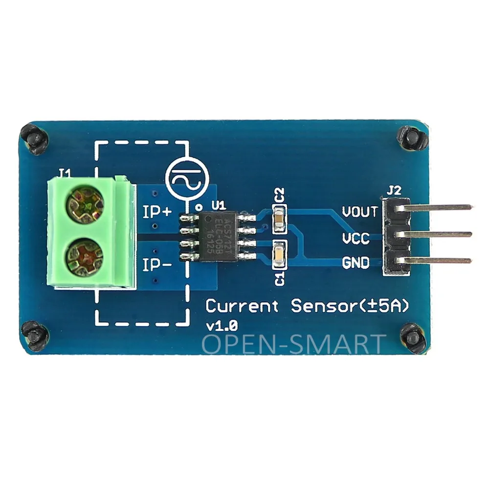 5A диапазон ACS712 ток Сенсор модуль переменного тока Сенсор DC зал Текущий Сенсор модуля с защитой для Arduino