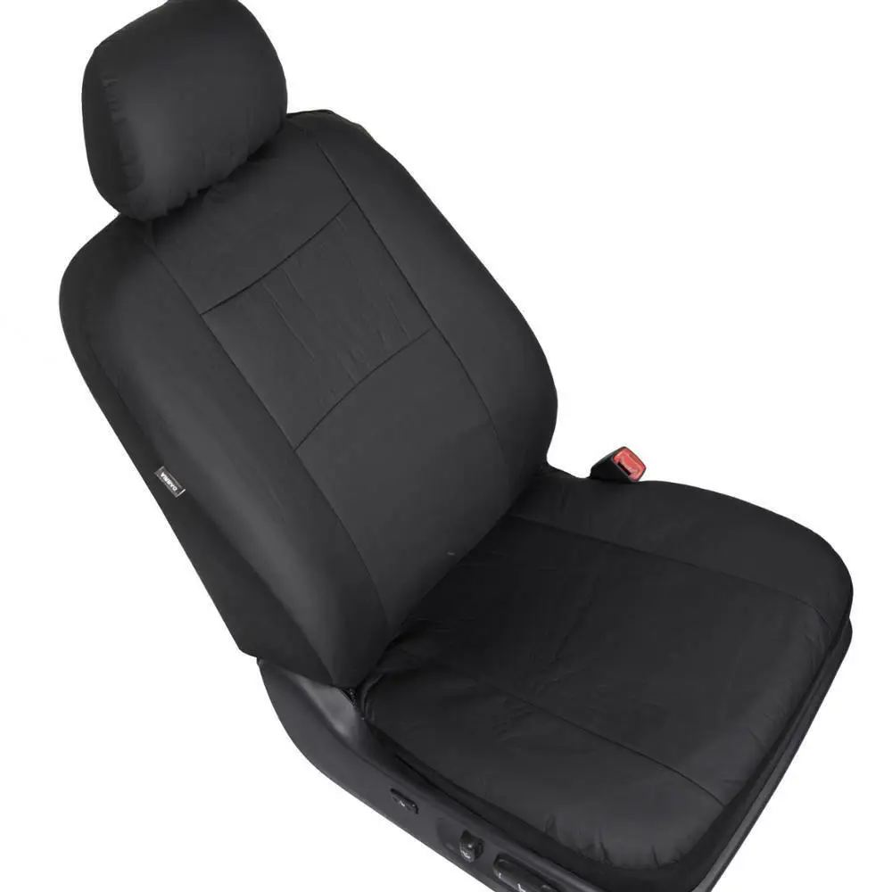 Черного цвета из искусственной кожи для автомобильных сидений комплект универсальные автомобильные сиденья автомобиля в машину чехол пылезащитный автомобилей SUV аксессуары для интерьера
