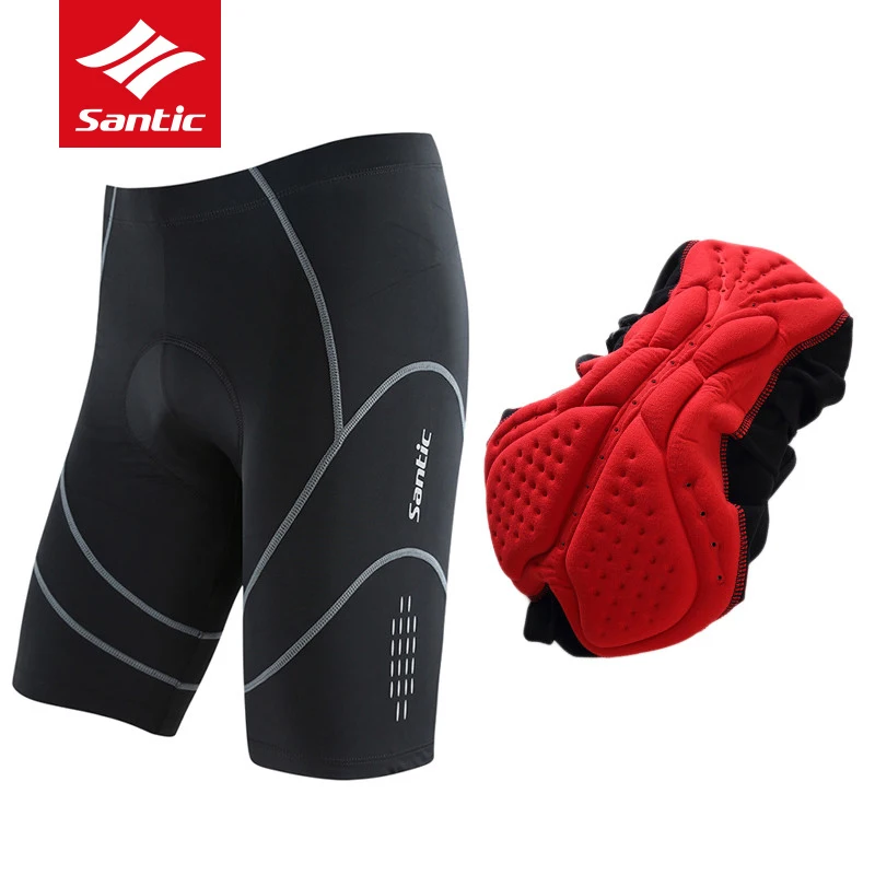 Santic Bike Shorts 2018 Men Mountain Road Cycling Shorts Summer Pro Padded Downhill Bicycle