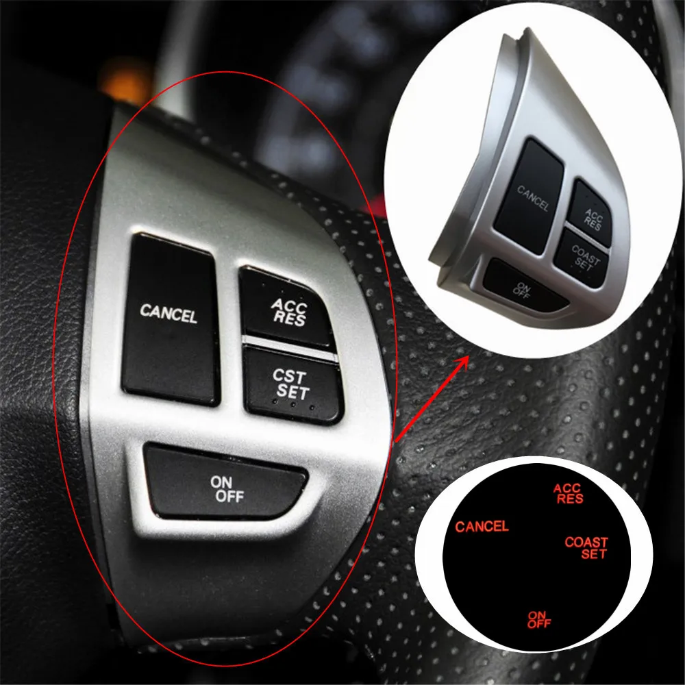 

Cruise Control switch steering wheel buttons for Mitsubishi ASX Outlander XL 2007-2012 audio volume phone cruise car accessories