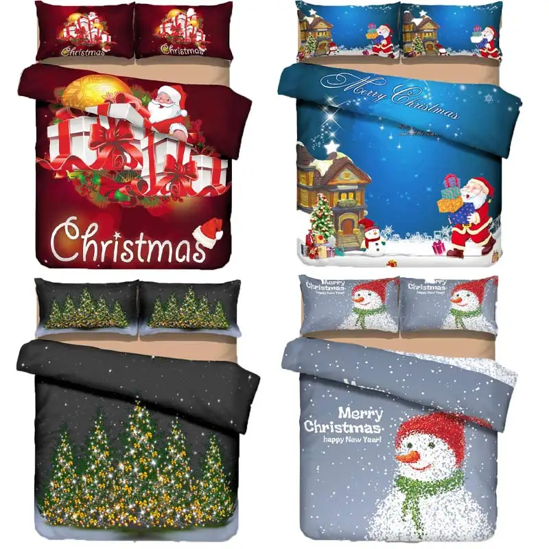 Christmas Santa Bedding Sets Christmas Santa Bedding Sets
