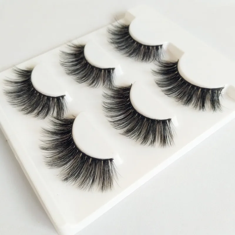 

3 pairs New 3D thick multi-layer natural realistic long long false eyelashes stage makeup false eyelashes 3D-20