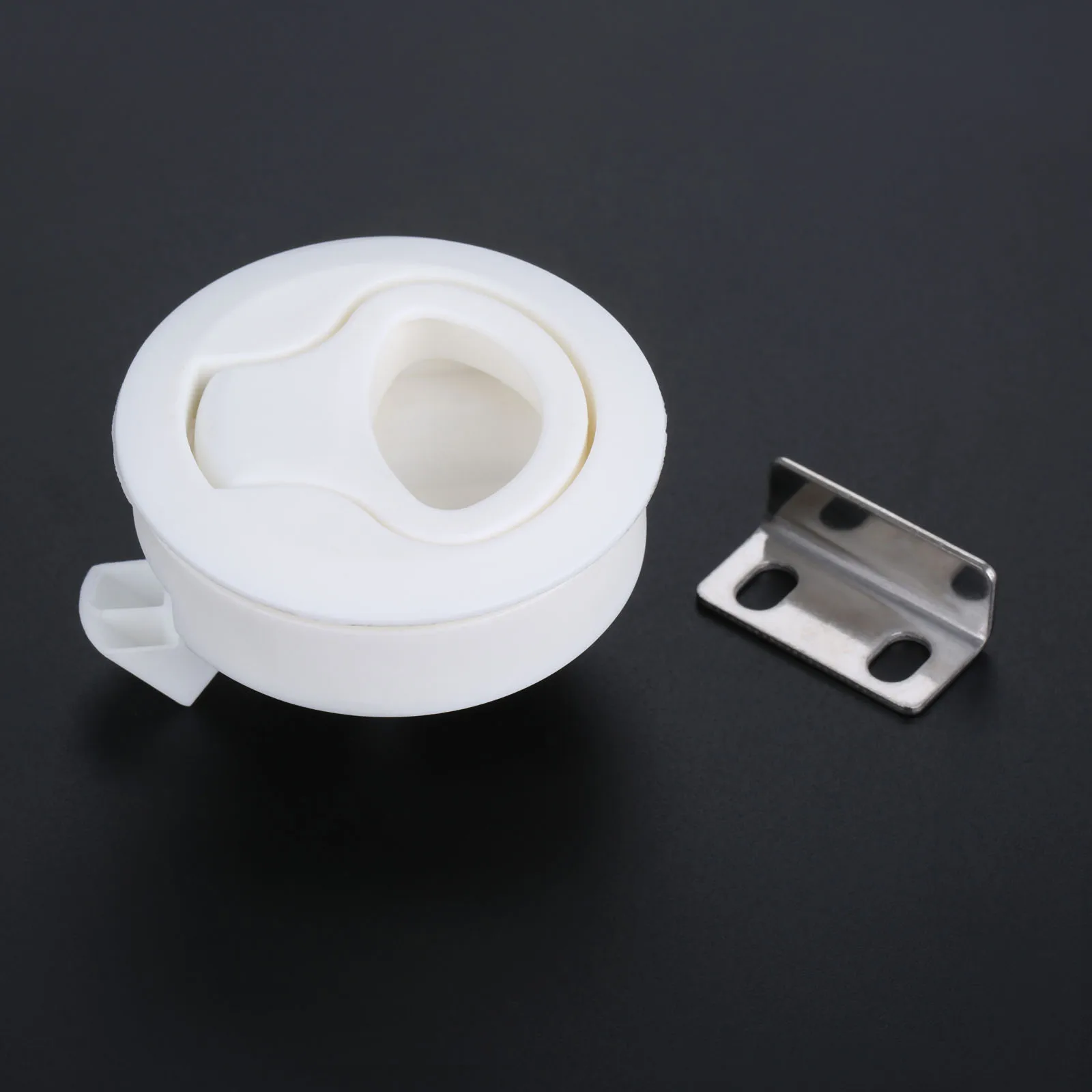 Nylon Boat Flush Pull Push Slam Latch Non Locking Door Deck Hatch Latch