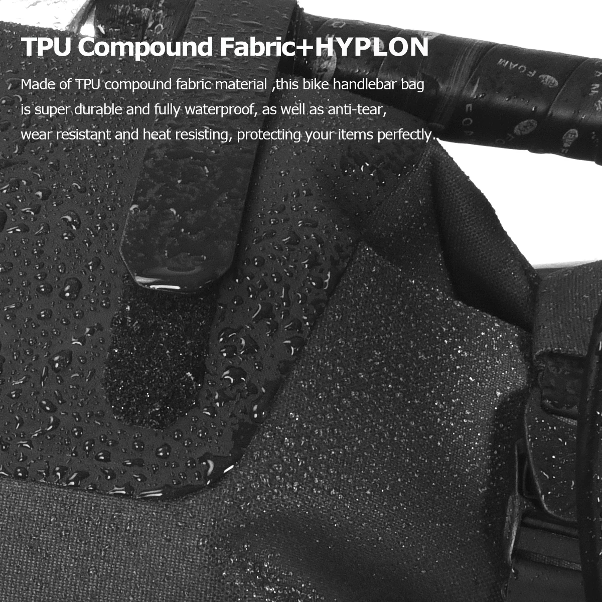 Excellent Sahoo Pro 112030 Full Waterproof 7L Adjustable Road Mountain Bicycle Cycling Bike Handlebar Bag Pannier Dry Pack Pannier Sack 3