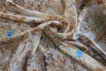 Elegant Queen - silk habutai big orders high-end printing of silk fabric silk fabric silk cloth international orders