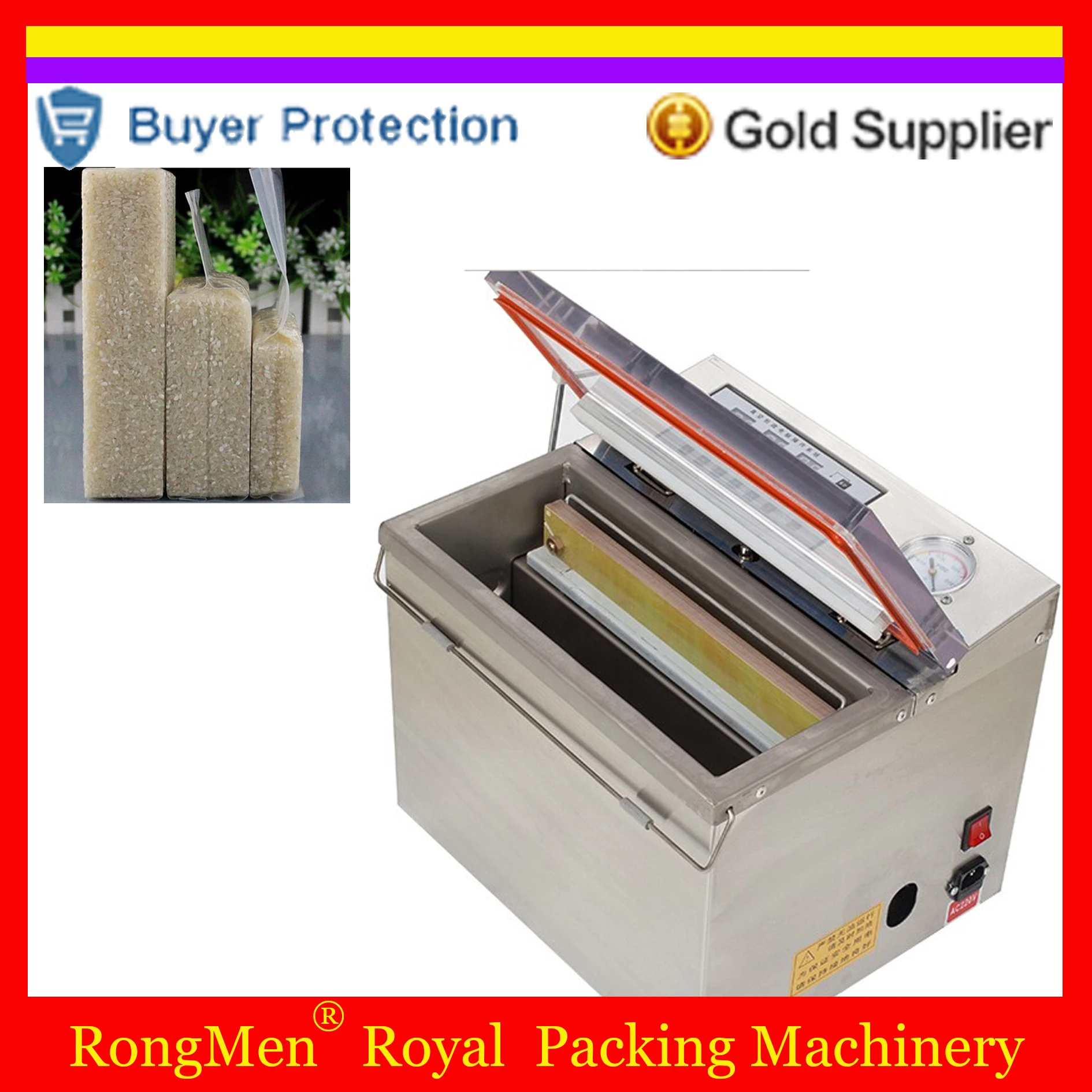 Buy Special For Bag Rice Tea Vacuum Sealer Vaccum