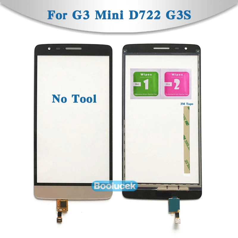 Дигитайзер сенсорного экрана для LG G3 Mini D722 D724 G3S экран 5 дюймов внешнее стекло