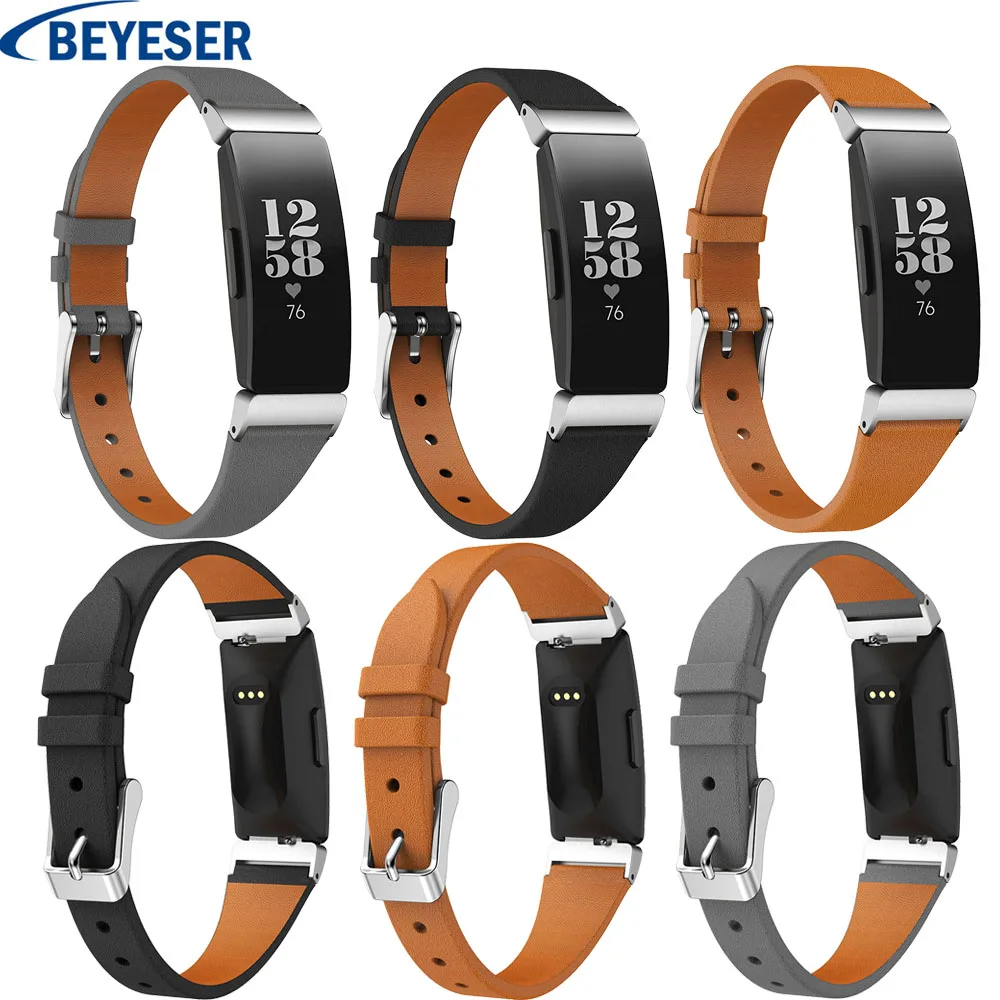 Смарт-Браслет для Fitbit Inspire HR Sport классический ремень часы ремешок для Fitbit Inspire HR кожаный браслет wristbelt полосы