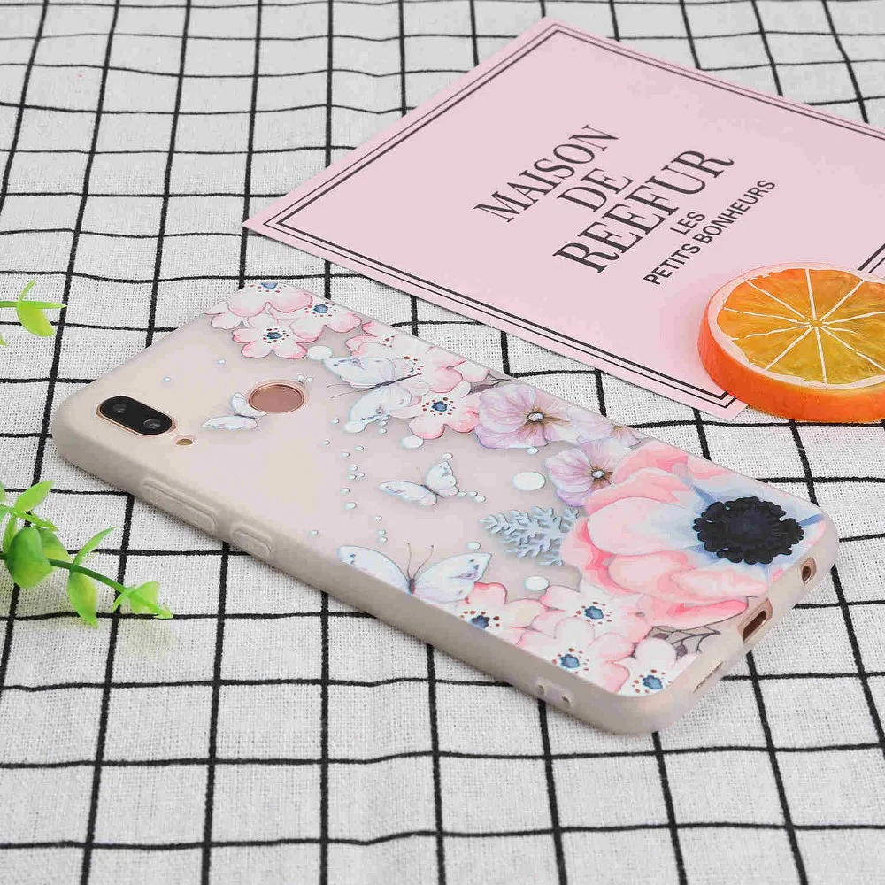 Arvin Paniting 3D Relief Case for Huawei P20 Lite Soft TPU Honor 10 V10 9 Lite 8 7X Fundas Silicone Cover for Huawei P20 Y6 2018 (28)