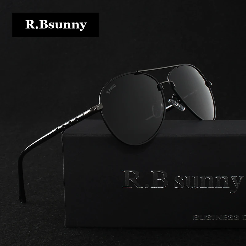 R. Bsunny новинка брендовые модные поляризационные солнцезащитные очки мужские
