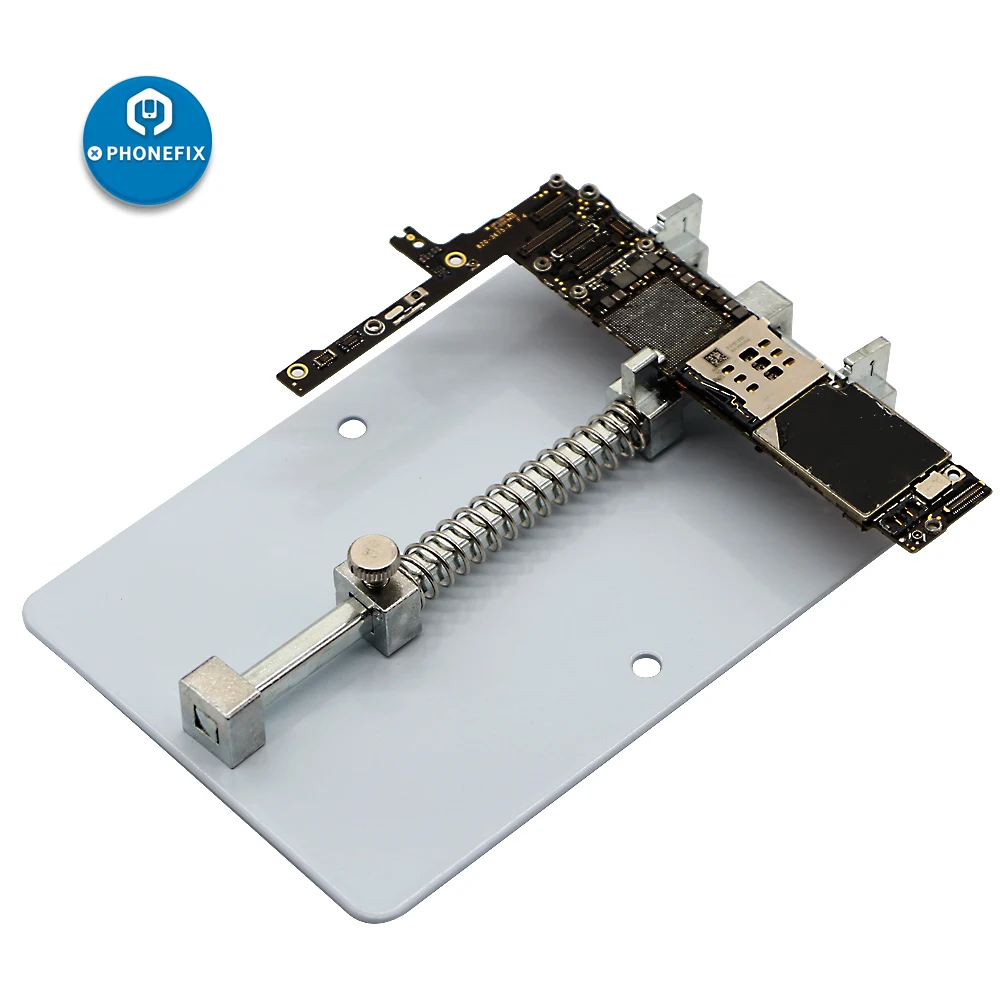

PHONEFIX JAKEMY JM-Z15 Soldering Clamp Holder for iPhone Motherboard PCB Circuit Board Repair Bracket Fixture Stand Scraper Kit