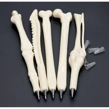 10 шт./лот Творческий канцелярские новинки в Корейском стиле за успехи в учебе милые каwaii пластиковые кости шариковая ручка прекрасный подарок для ребенка