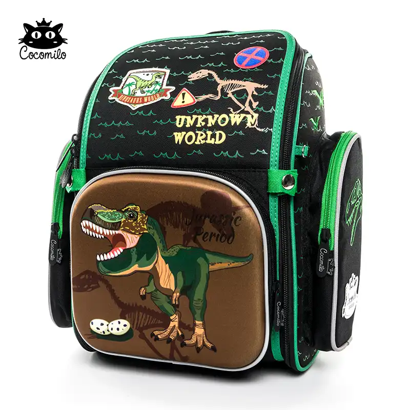 dinosaur school bag