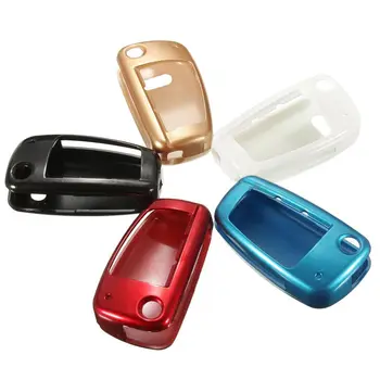 

AUTO 3 Button Remote Key Cover Case Skin Shell Fob Protection For AUDI A3 A4 A6 A8 TT color random