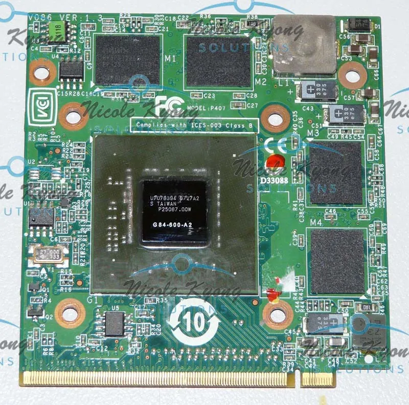 Видеокарта P407 VG.8PG06.002 VG.8PG06.003 VGA 8600M GT для 4720G 4730G 4920G 4930G 5520G 5530G 5710G 5720G LG LGR700 R700|gt 2|gt 3gt 86