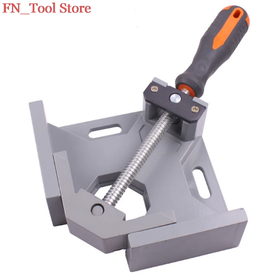

Single handle 90 degree Aluminium alloy rectangular clamp right angle clamp tool for Woodworking flat tongs