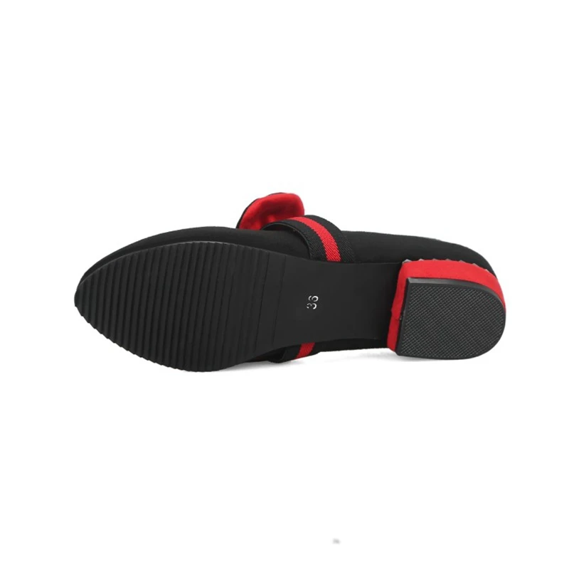 BLXQPYT/большие и маленькие размеры 28-50, простая модная обувь 4 цвета, новые демисезонные туфли-лодочки женская обувь квадратный носок 8-2