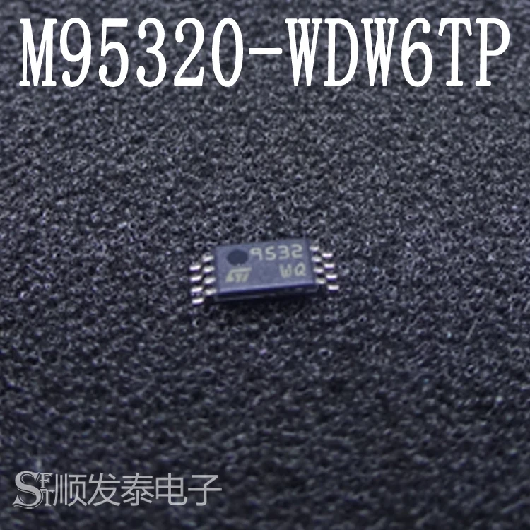 

10PCS M95320-WDW6TP 95320 532WP 9532WQ 532WK TSSOP-8 EEPROM 32 KBIT 10MHz For Honda Accord Automotive PC Edition