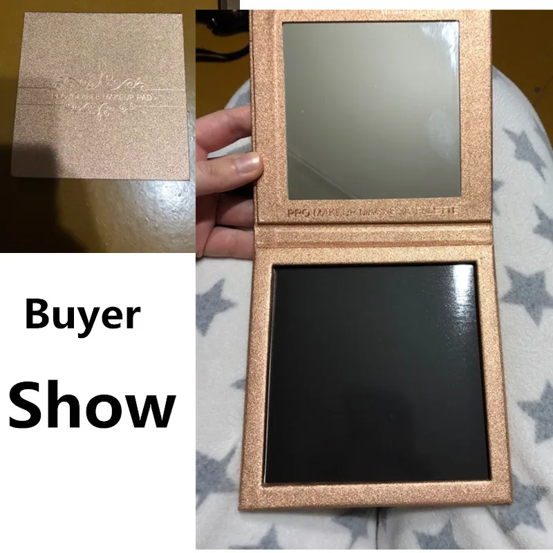 

MY NAME IS RACHEEL Makeup Tool Kit Empty Magnetic Makeup Palette Mirror Eye Shadow Tray Holder Box Case Eye shadow Empty plate